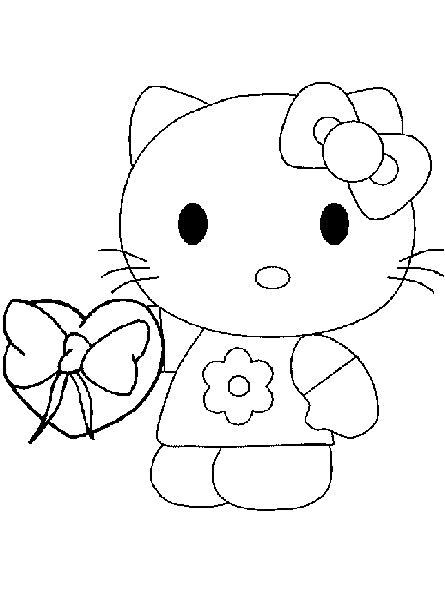 Hello Kitty kolorowanki